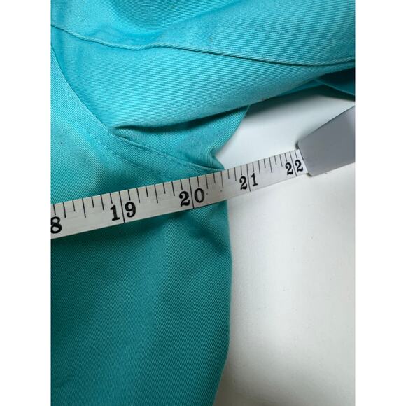 Christine Alexander Jacket Blazer Women’s M Teal Rhinestone Embellished Bling - Picture 9 of 12